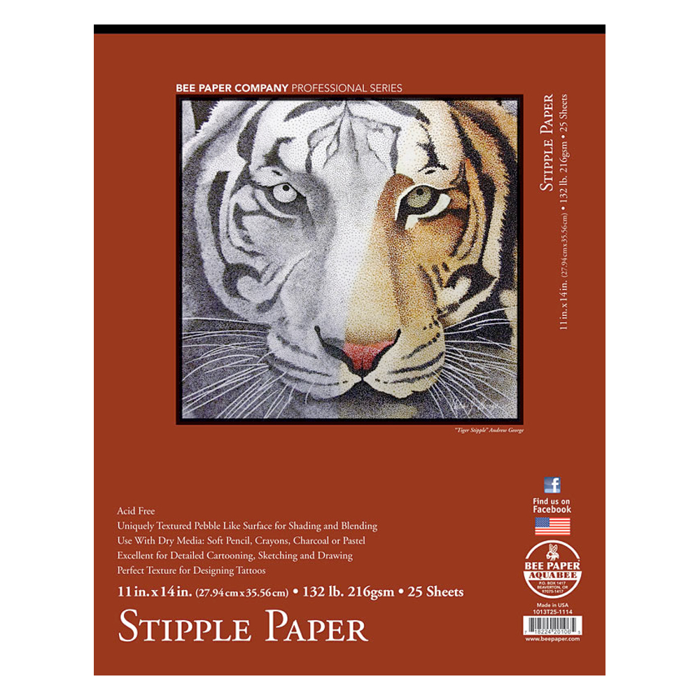 Coquille Paper Fine Stipple Pad 11X14