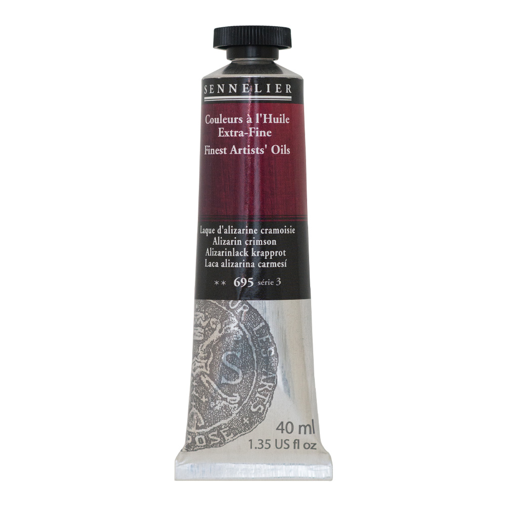 Sennelier Oil 40 ml S3 Alizarin Crimson