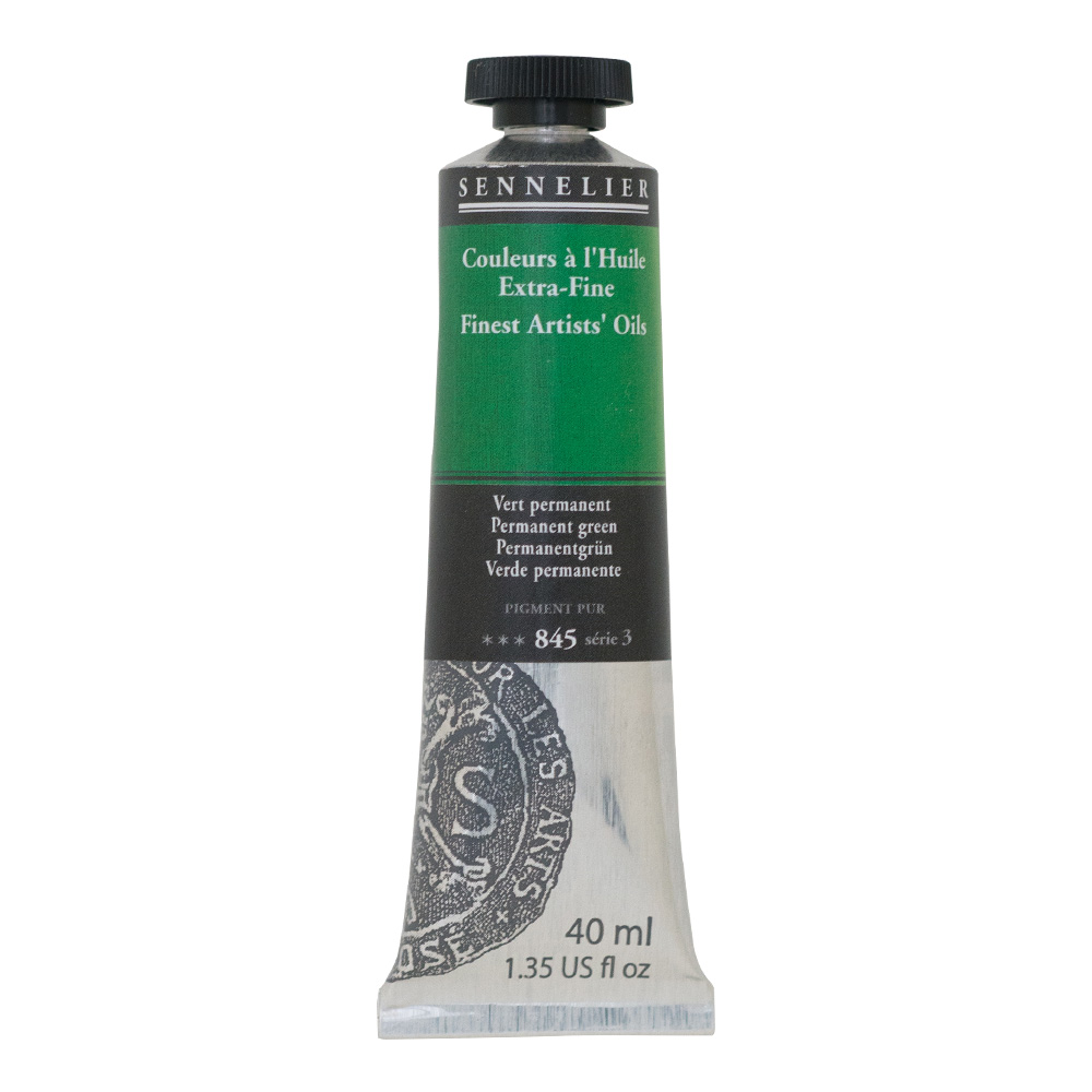 Sennelier Oil 40 ml S3 Permanent Green