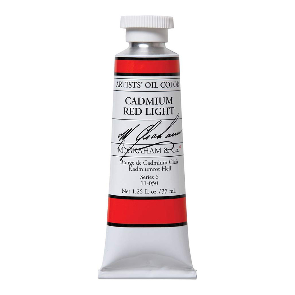 M. Graham Oil Color 37 ml Cadmium Red Light