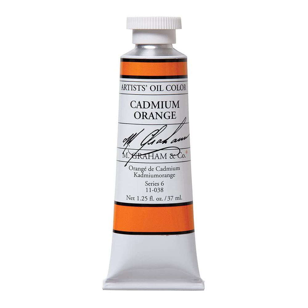 M. Graham Oil Color Cadmium Orange 37 ml