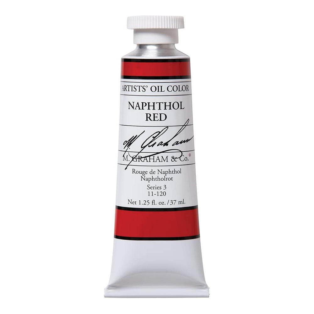 M. Graham Oil Color Naphthol Red 37 ml