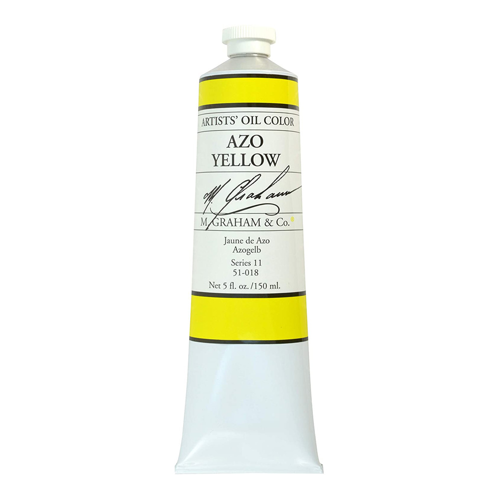 M. Graham Oil Color Azo Yellow 150 ml