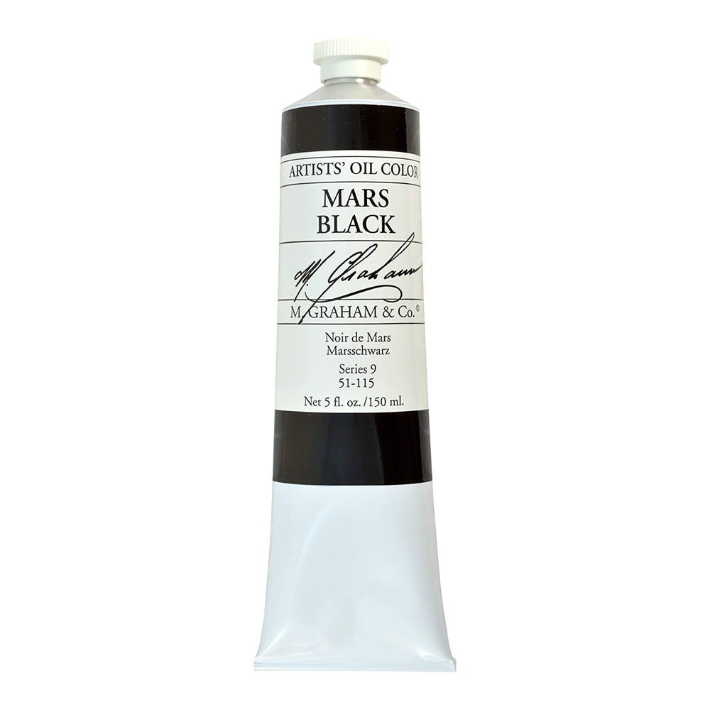 M. Graham Oil Color Mars Black 150 ml