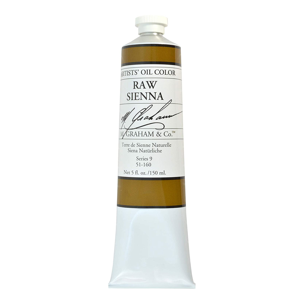 M. Graham Oil Color Raw Sienna 150 ml