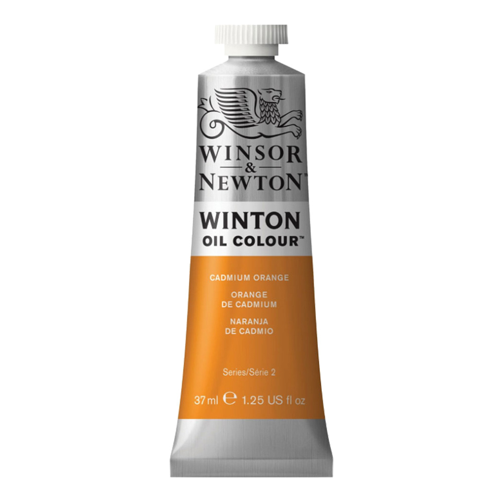 Winton Oil 37ml Cadmium Orange