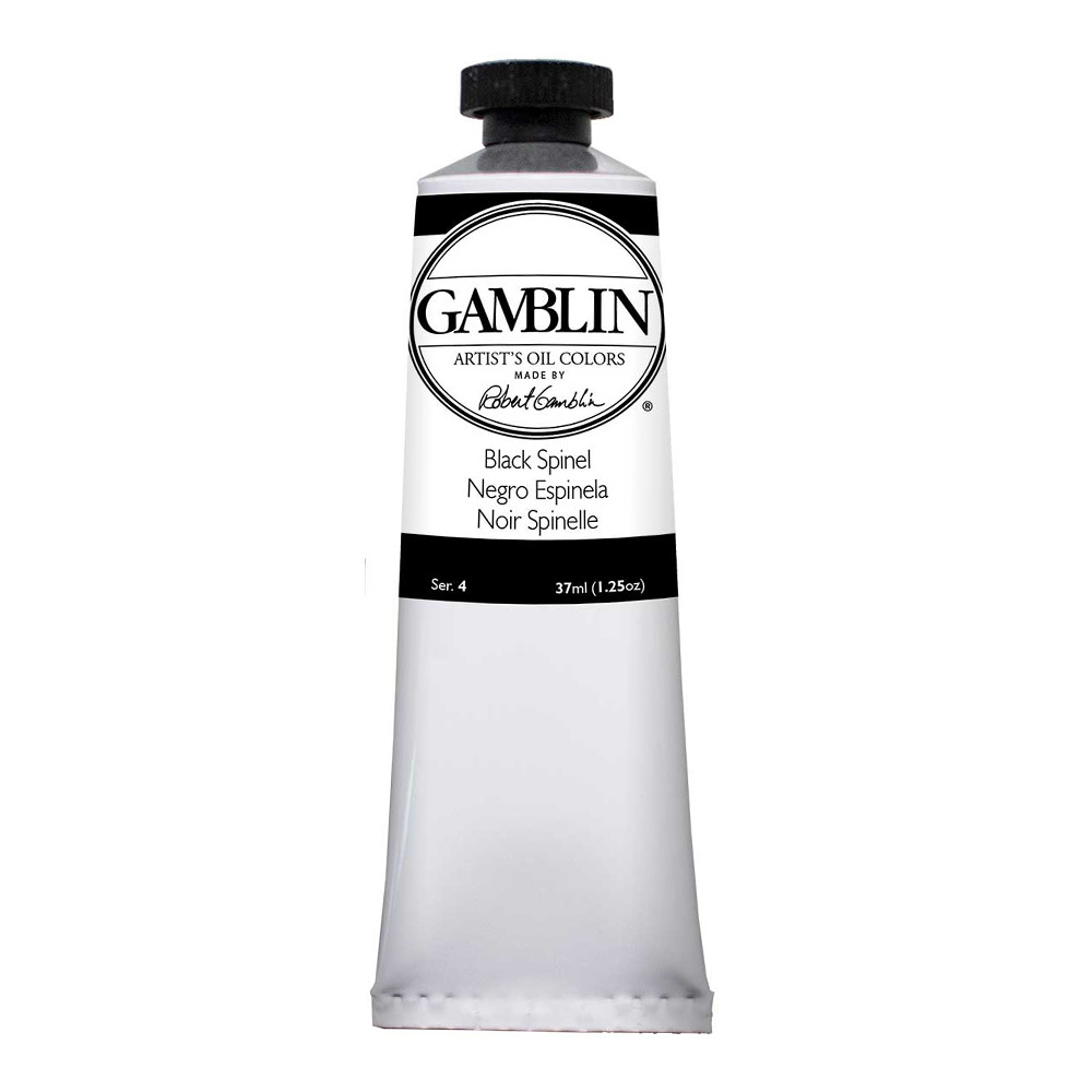 Gamblin Artist Oil 37 ml Black Spinel