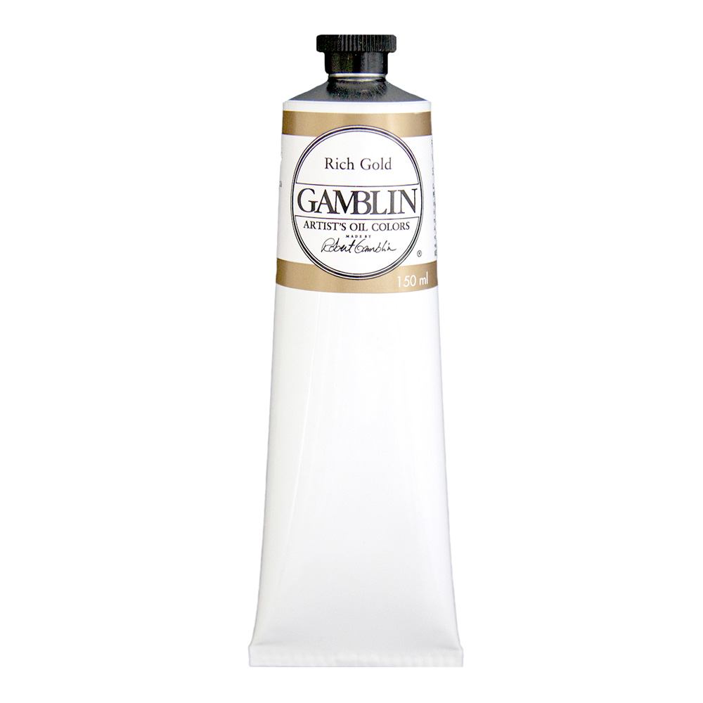 Gamblin Artist Oil 150 ml Rich Gold