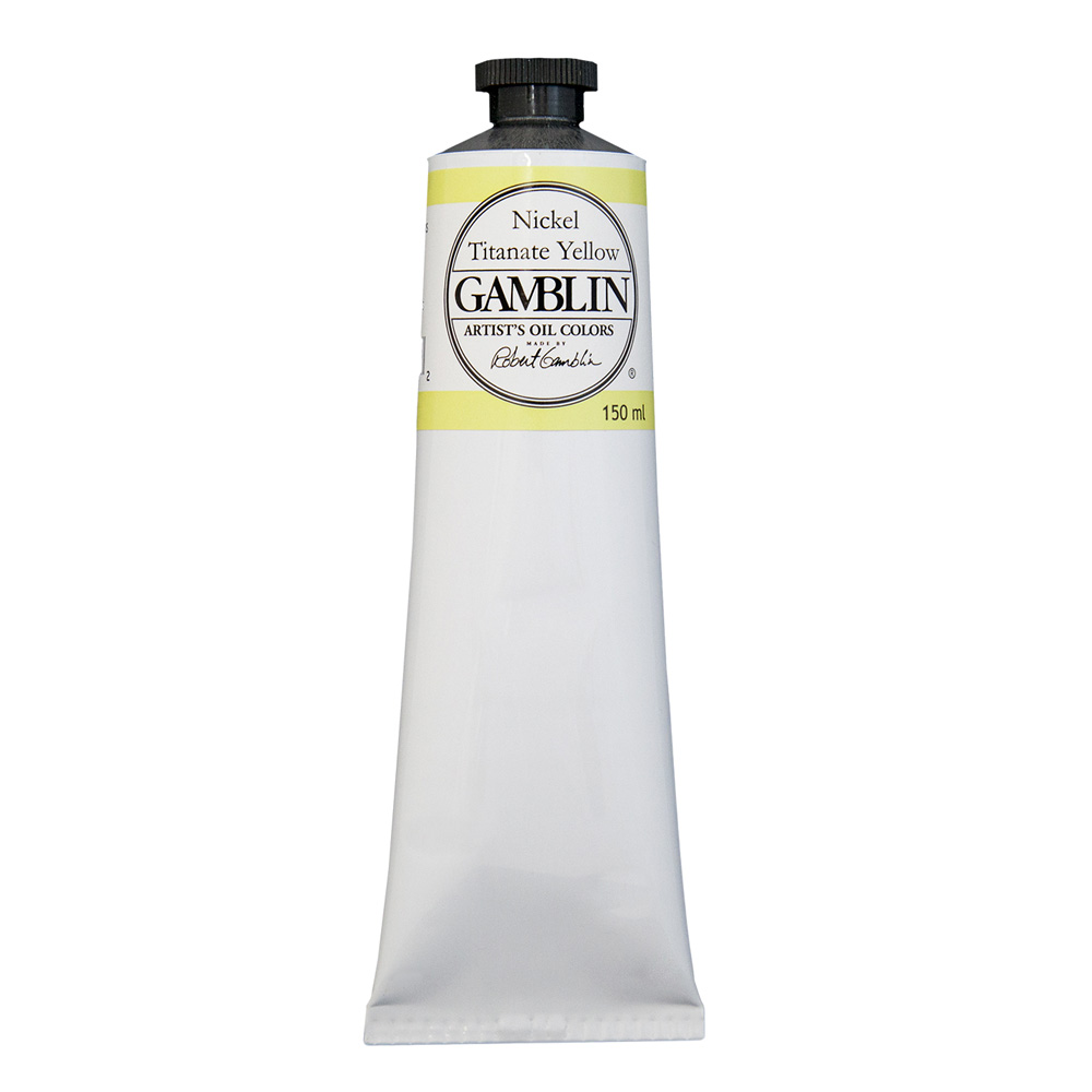 Gamblin Artist Oil 150 ml Nickel Titanate Ylw