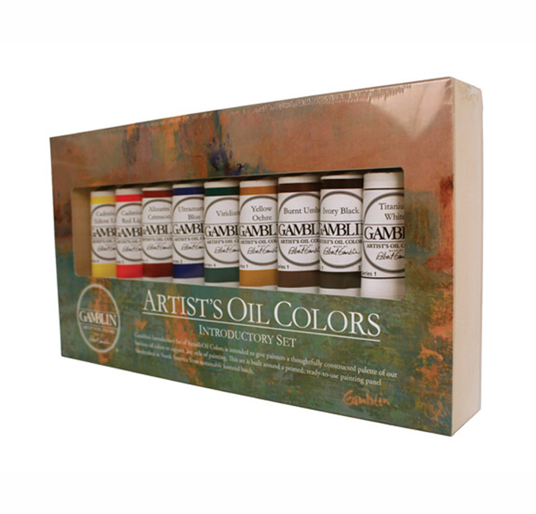 Gamblin Artist Oil Colors Introductory Set