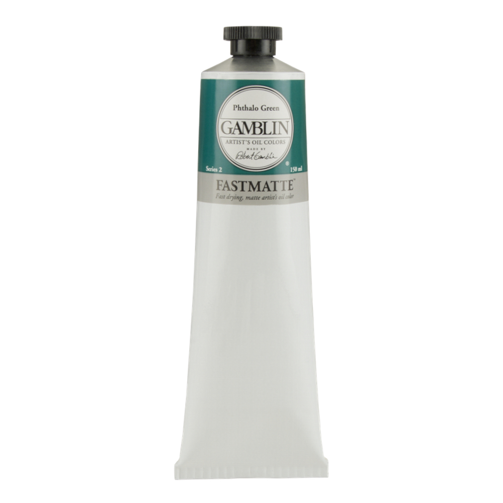 BUY Gamblin FastMatte Phthalo Green 150Ml