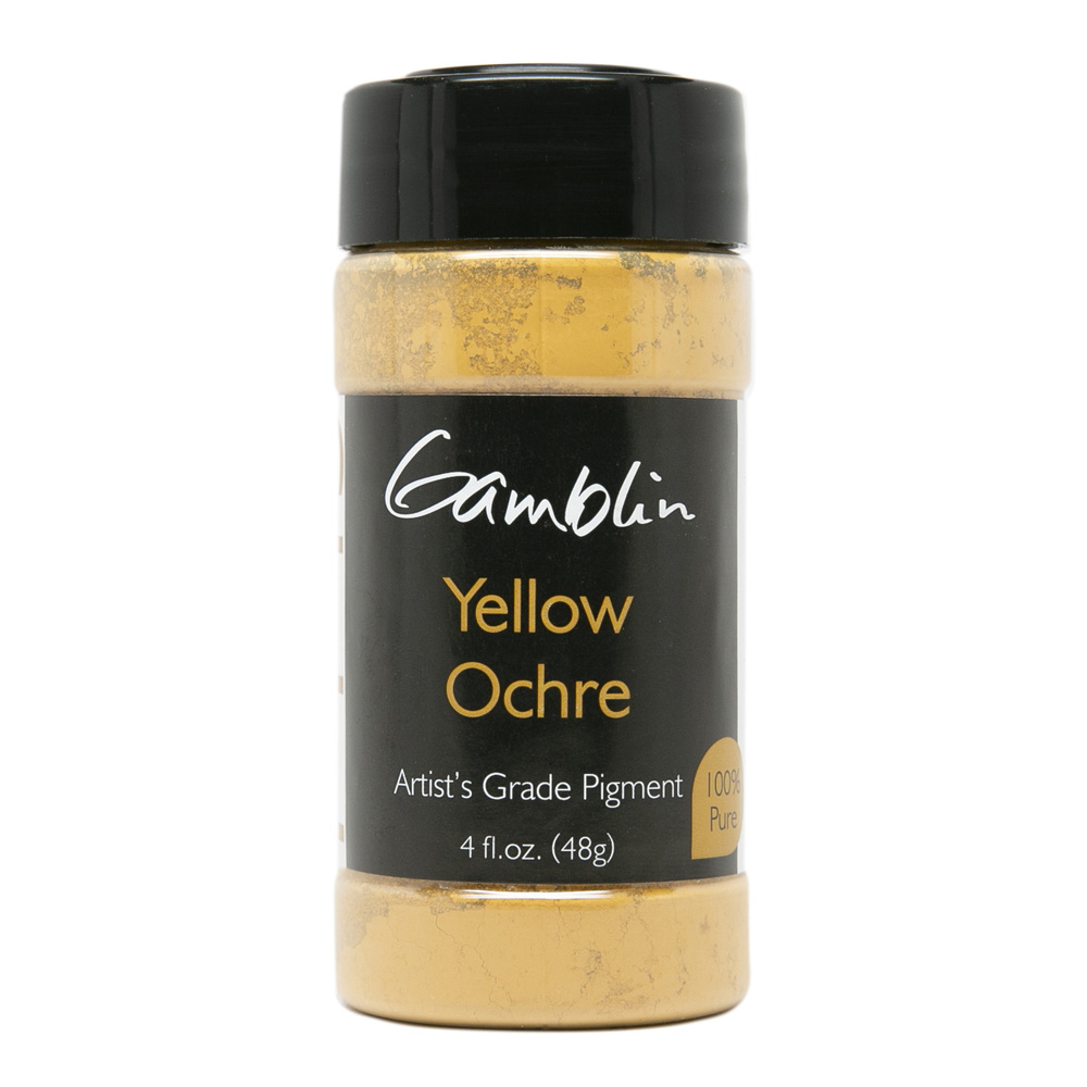 Gamblin Dry Pigment 4 oz Yellow Ochre