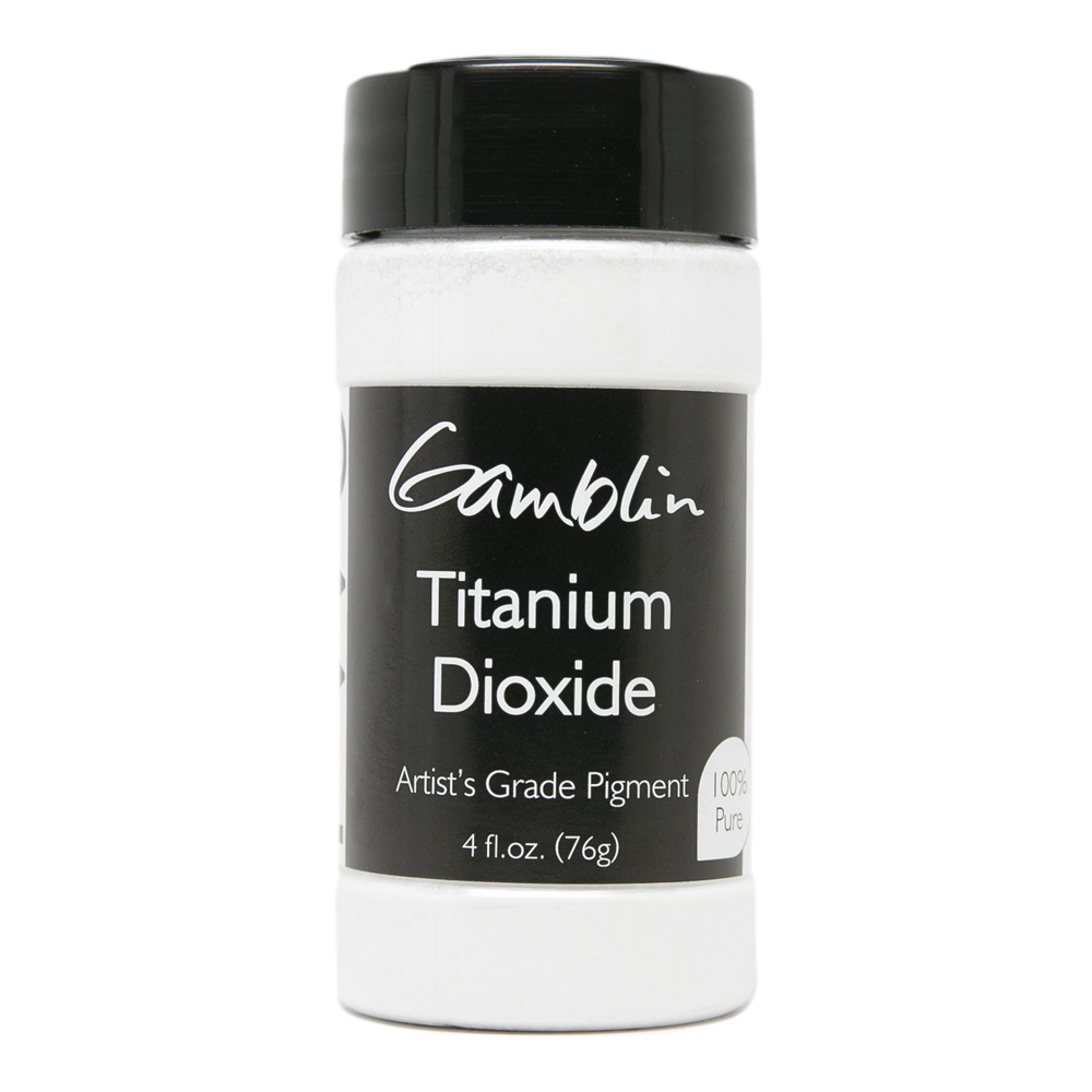 Gamblin Dry Pigment 4 oz Titanium White