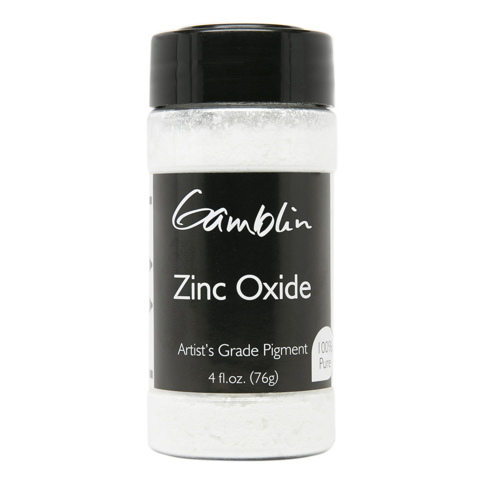 Gamblin Dry Pigment 4 oz Zinc Oxide