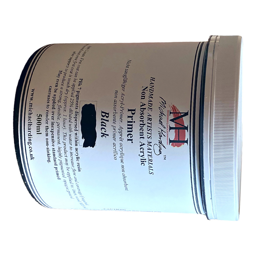 M Harding Non-Absorbant Primer Black 500 ml