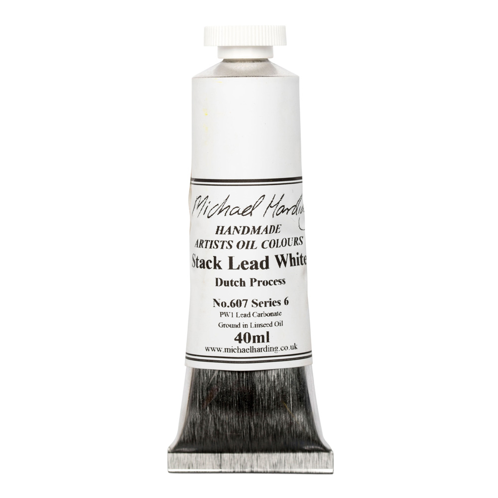 M Harding Oil 40 ml Stack Lead White