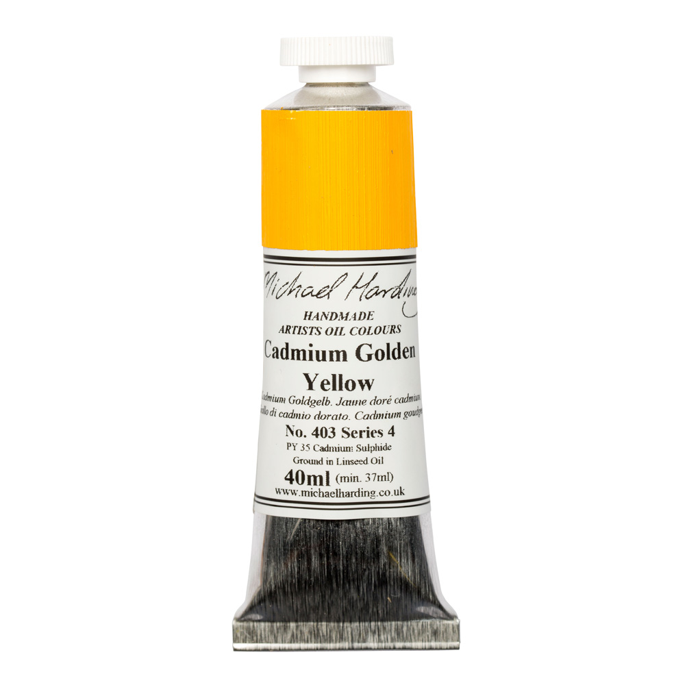 M Harding Oil 40 ml Cadmium Golden Yellow