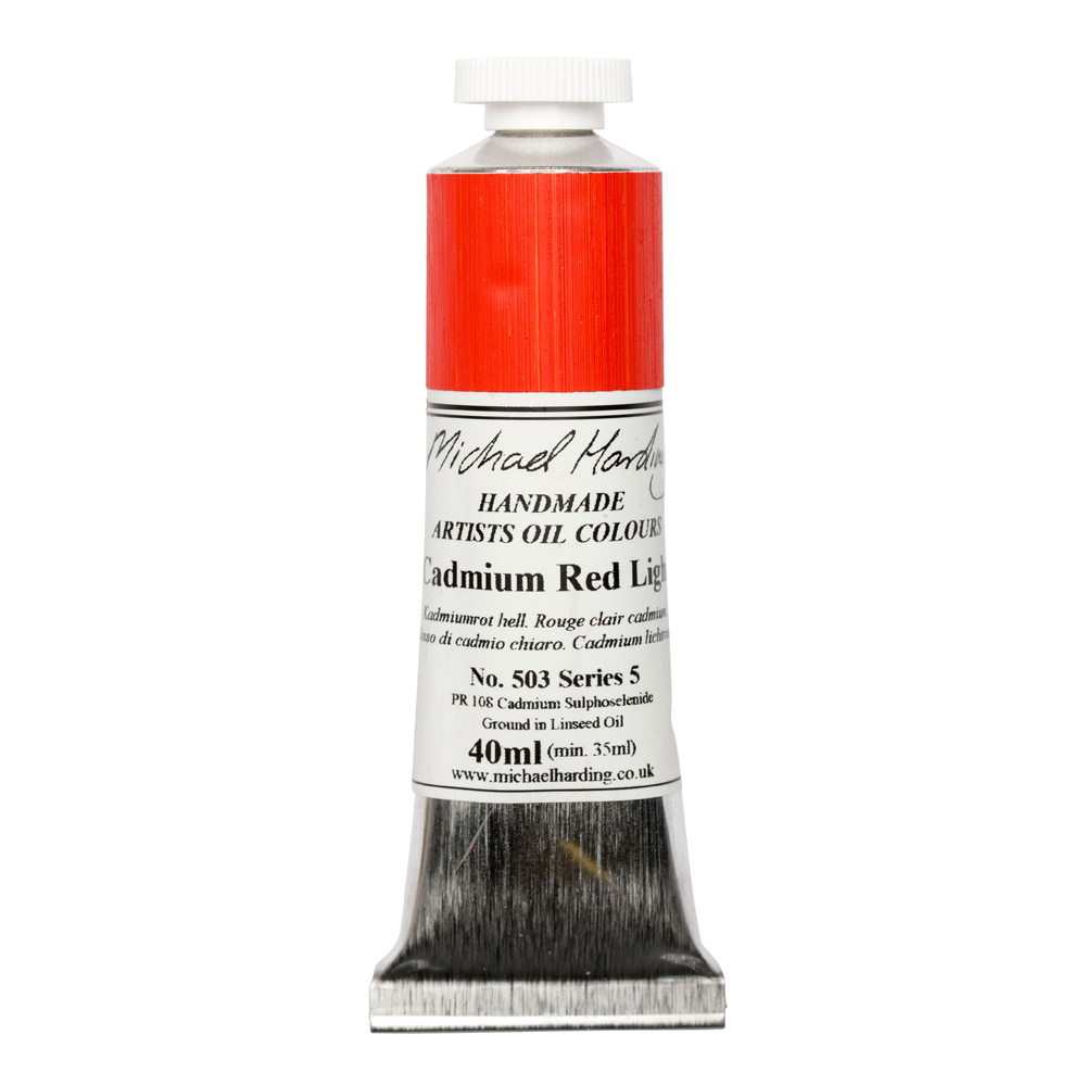 M Harding Oil 40 ml Cadmium Red Light