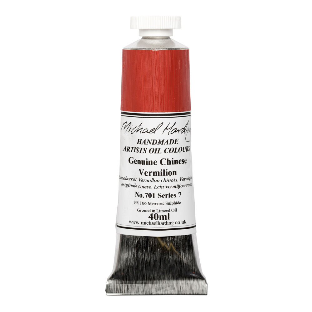 M Harding Oil 40 ml Genuine Vermilion *UN2025