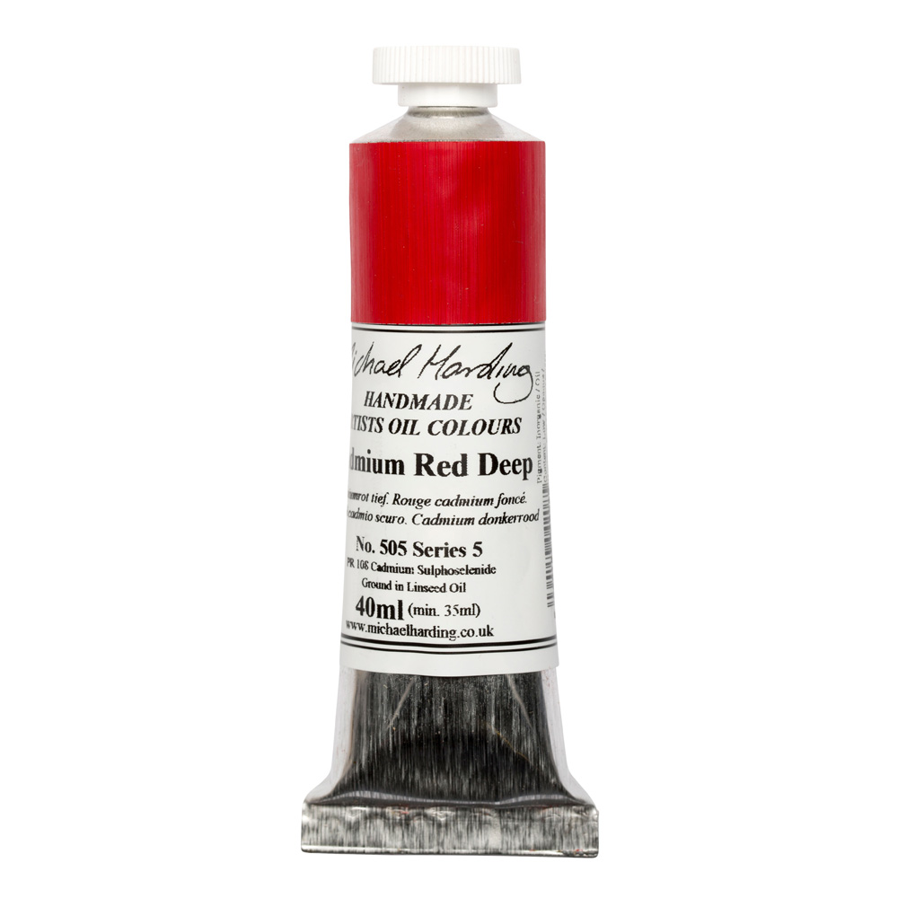 M Harding Oil 40 ml Cadmium Red Deep