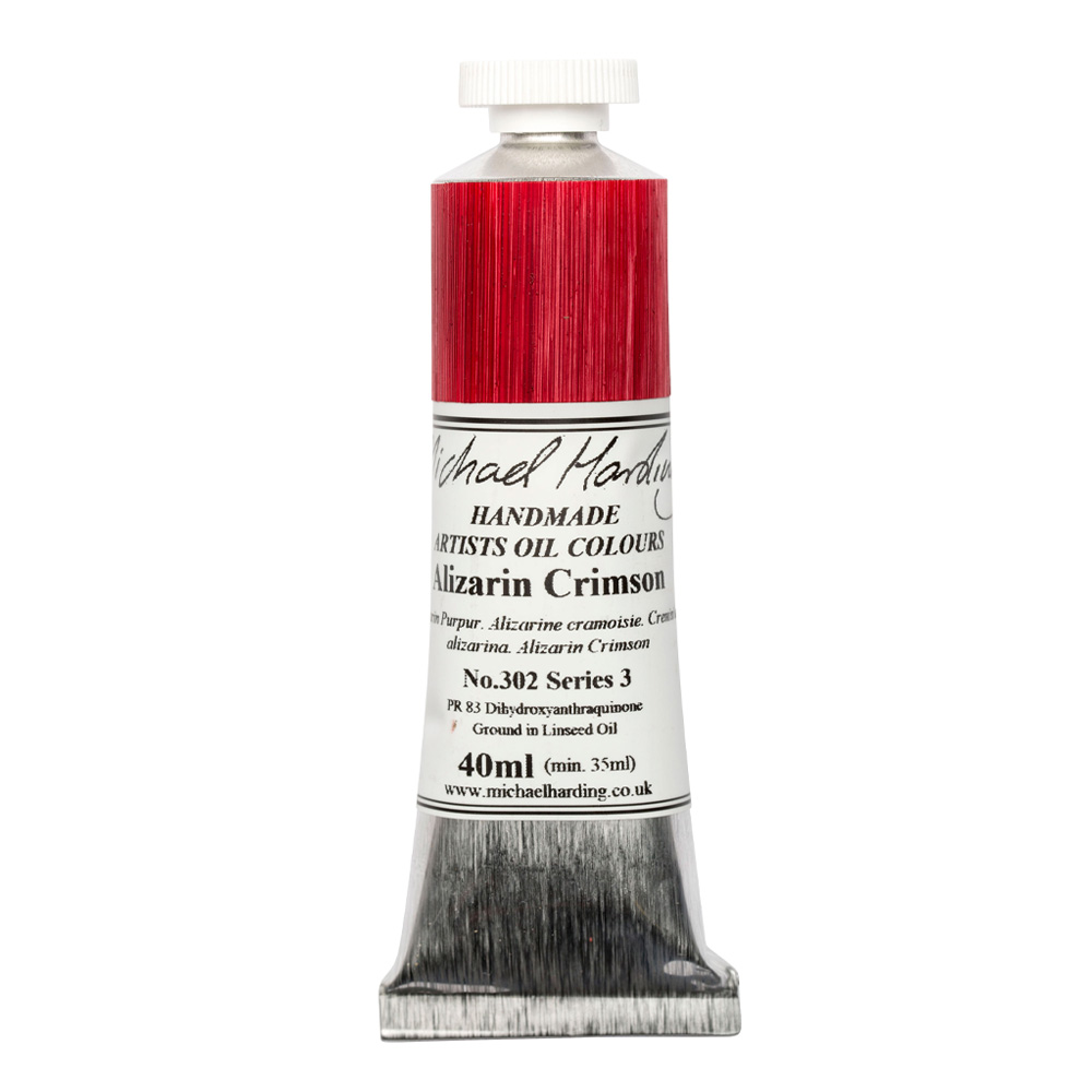 M Harding Oil 40 ml Alizarin Crimson