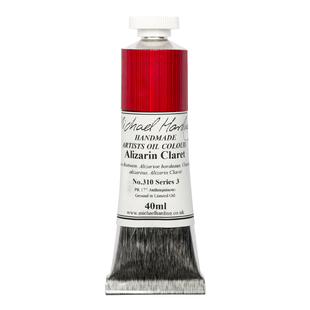 M Harding Oil 40 ml Alizarin Claret