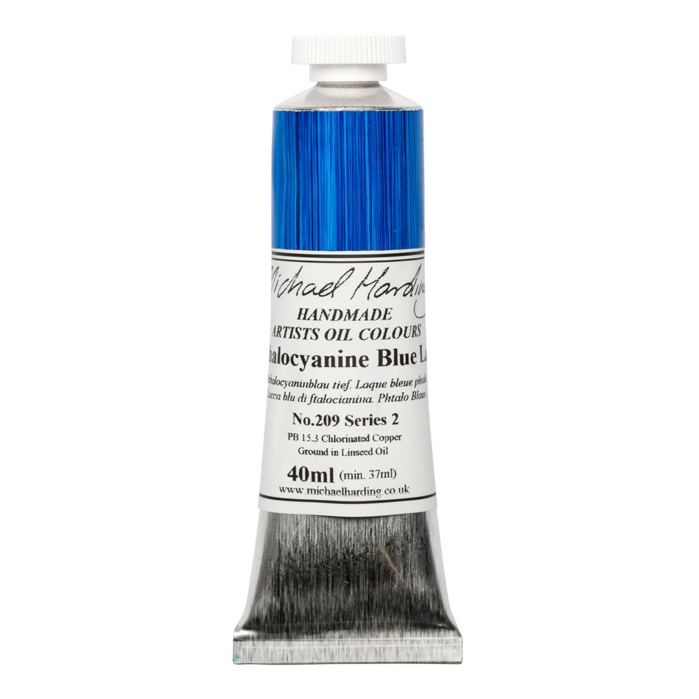 M Harding Oil 40 ml Phthalocyanine Blue Lake