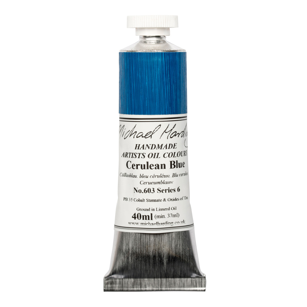 M Harding Oil 40 ml Cerulean Blue