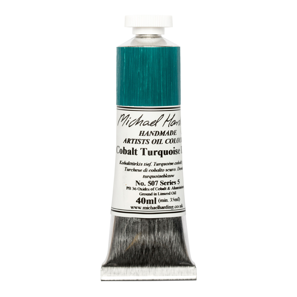 M Harding Oil 40 ml Cobalt Turquoise Deep