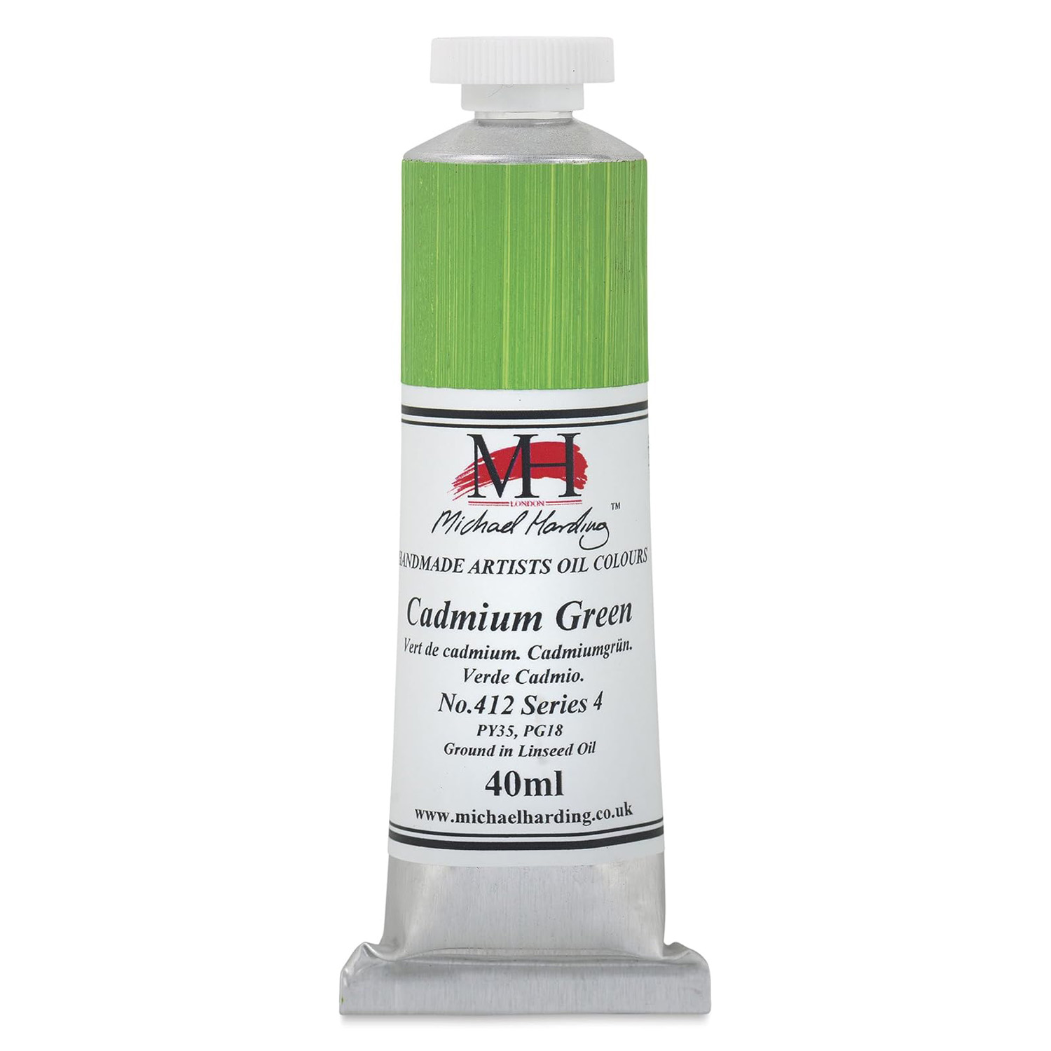 M Harding Oil 40 ml Cadmium Green