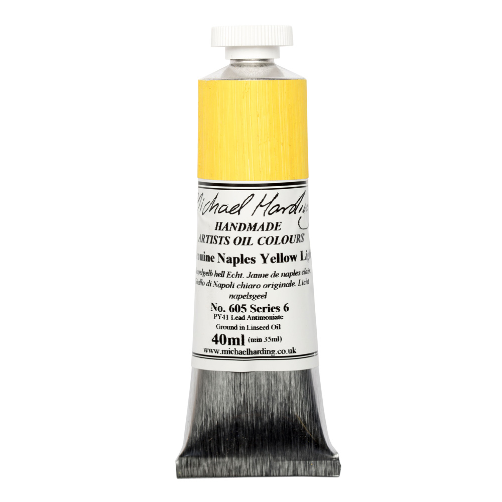 M Harding Oil 40 ml Genuine Naples Yellow Lt