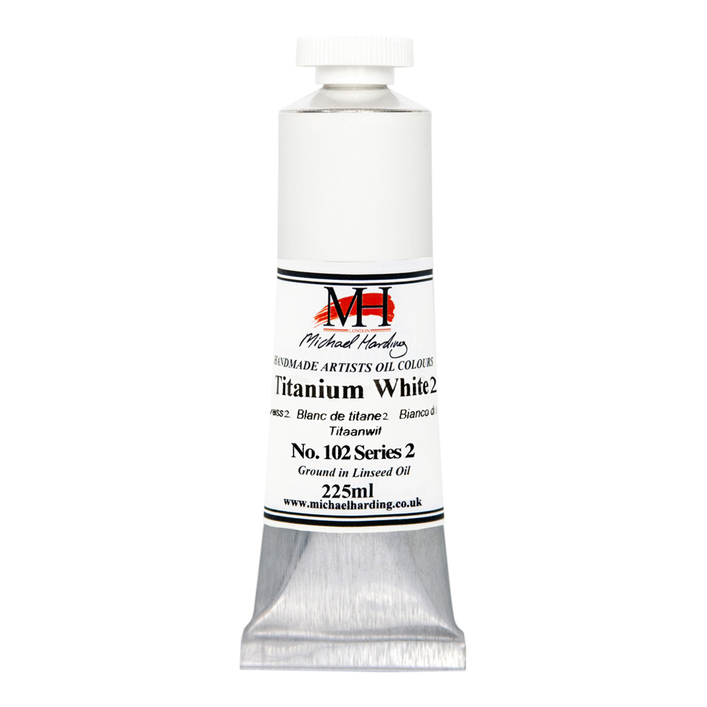 M Harding Oil 225 ml Titanium White No. 2