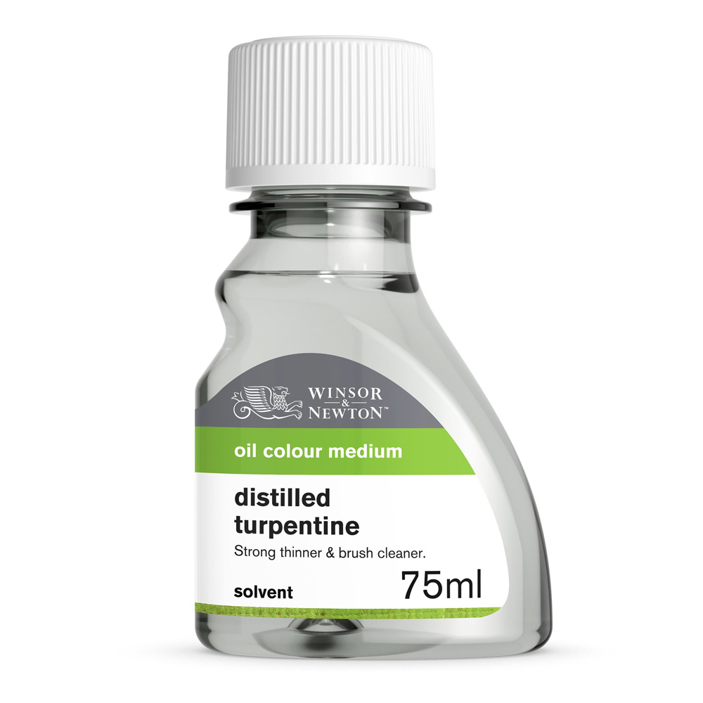 W&N English Distilled Turpentine 75 ml