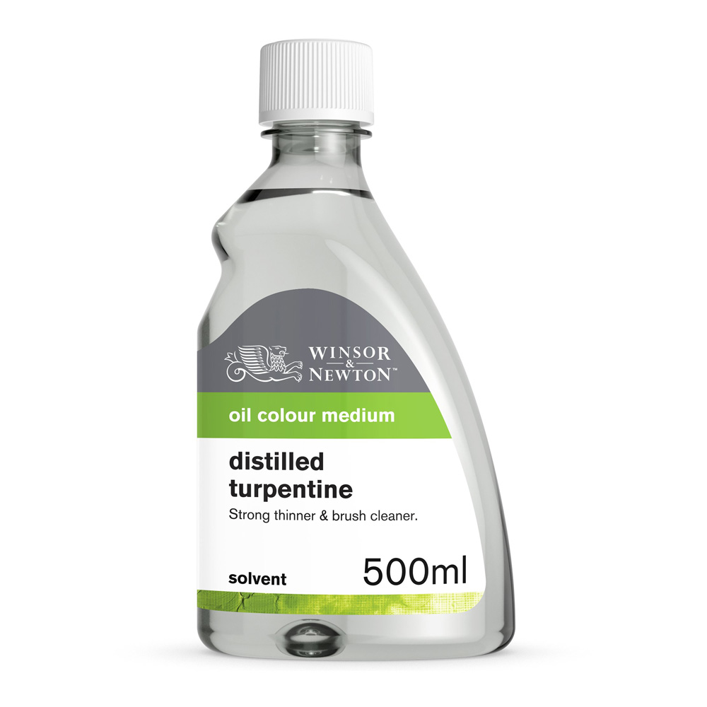 W&N English Distilled Turpentine 500 ml