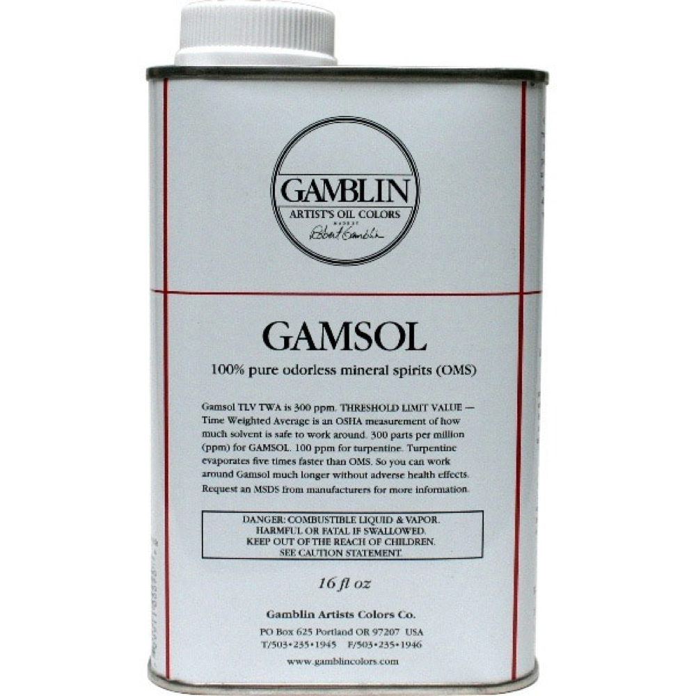 Gamsol Odorless Mineral Spirits 16 oz