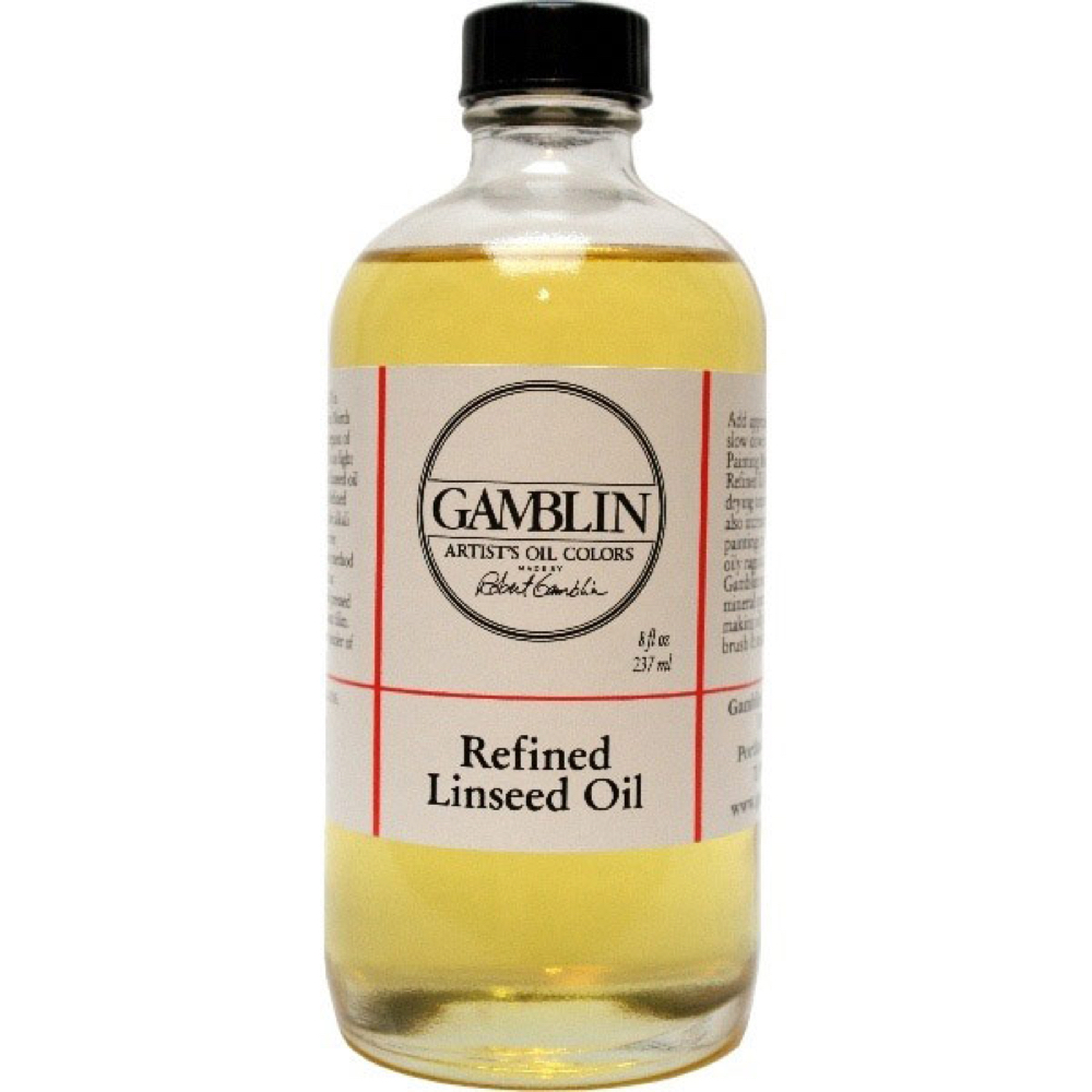 Gamblin Refined Linseed 8 oz