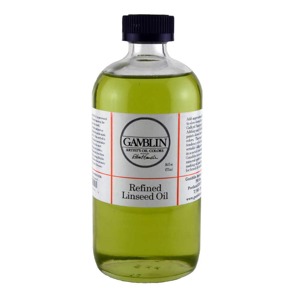 Gamblin Refined Linseed 16 oz