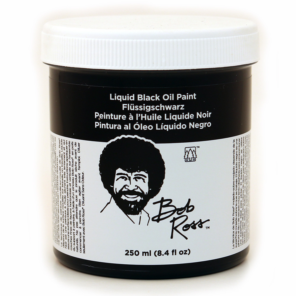 Bob Ross Oil Liquid Black 237 ml