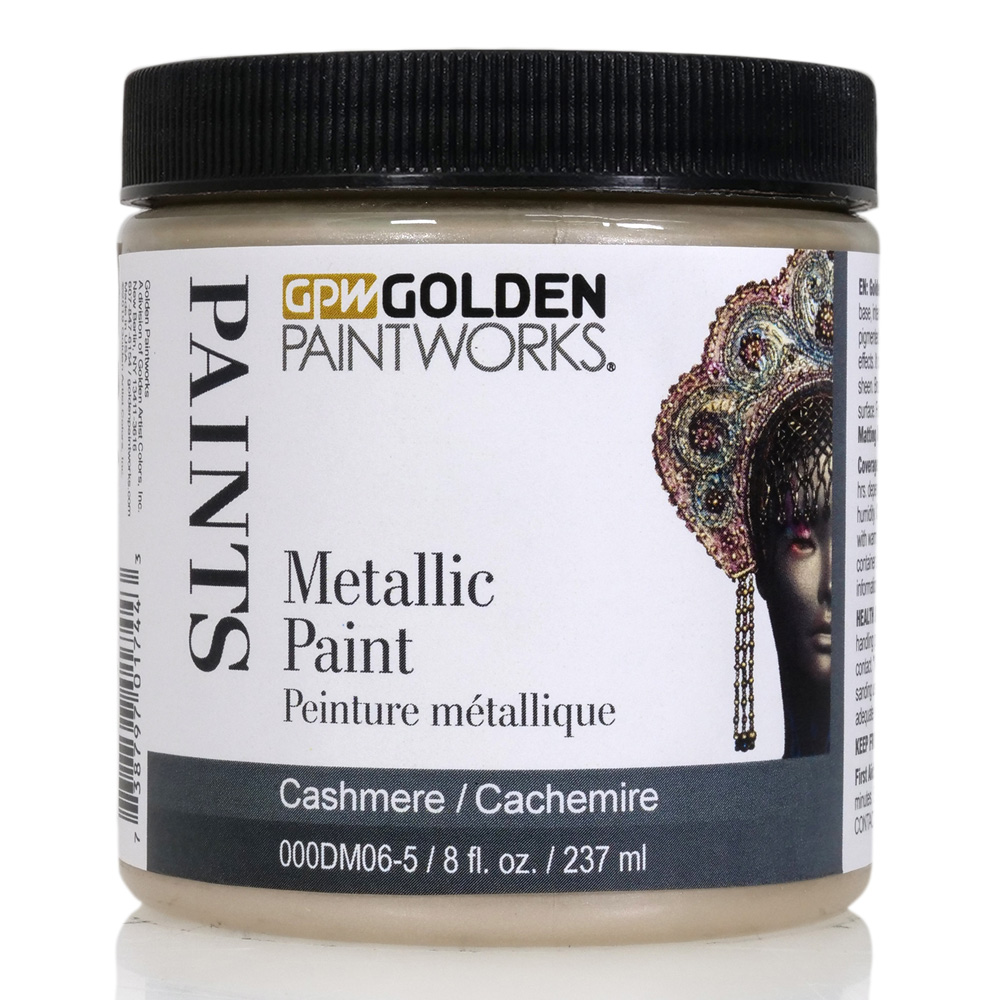 Golden Paintworks Metallic Paint 8 oz Cashmer