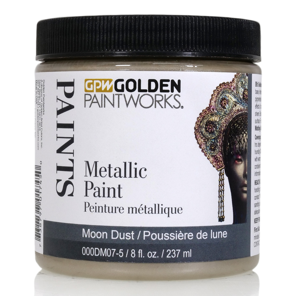 Golden Paintworks Met Paint 8 oz Moon Dust
