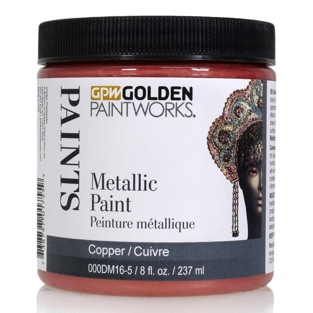 Golden Paintworks Metallic Paint 8 oz Copper
