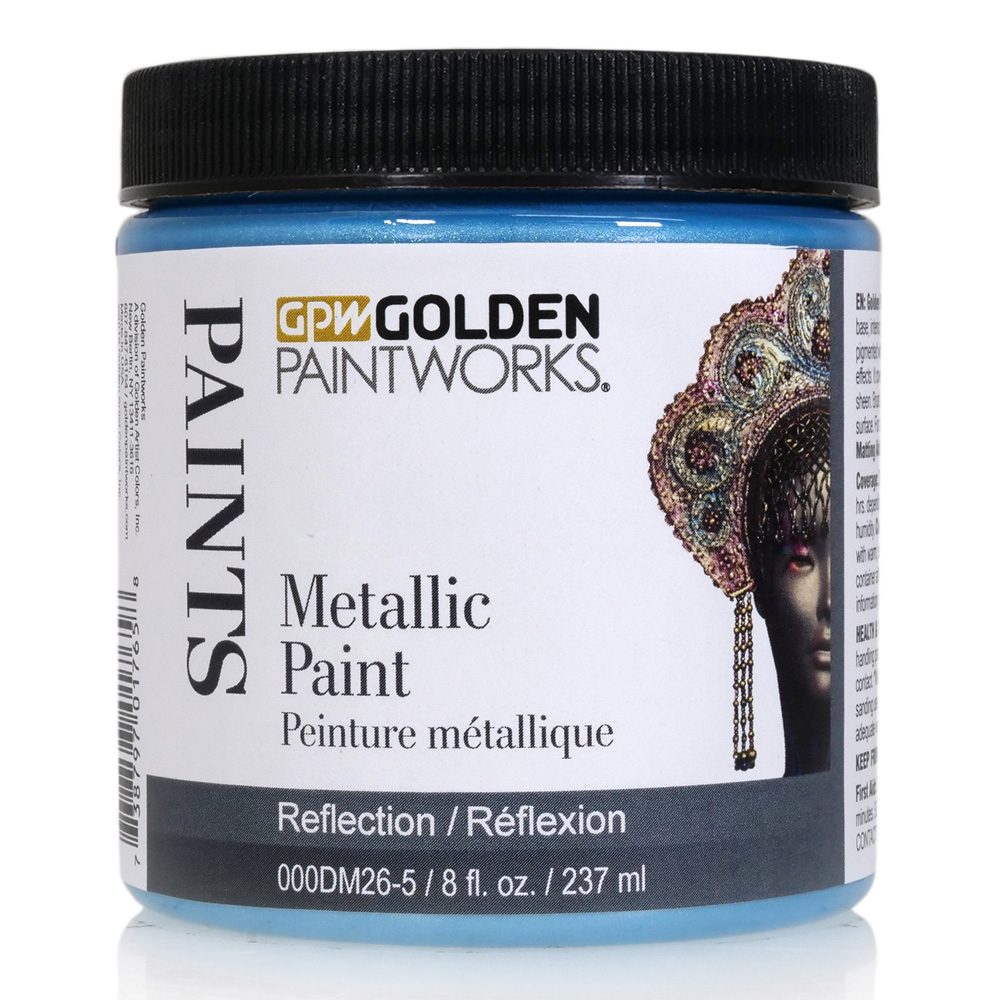 Golden Paintworks Met Paint 8 oz Reflection