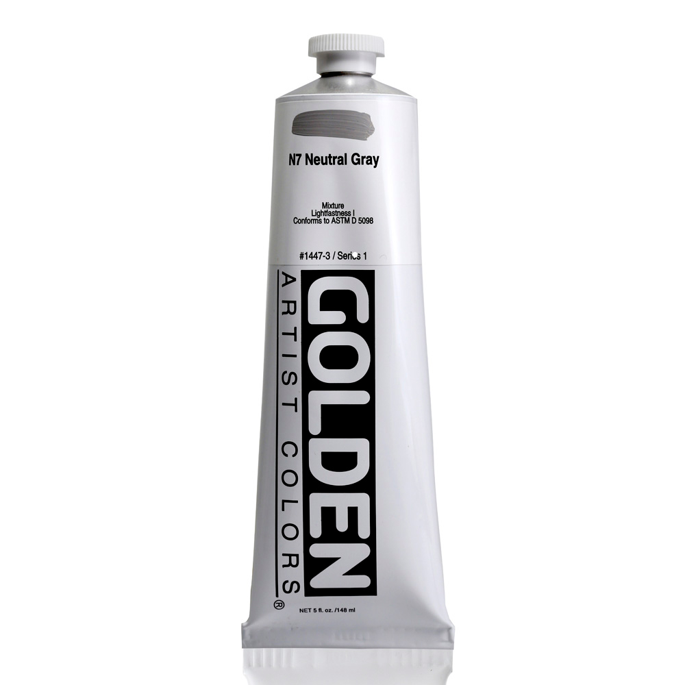 Golden Acrylic 5 oz Neutral Gray 7