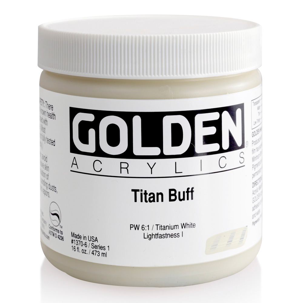 Golden Acrylic 16 oz Titan Buff