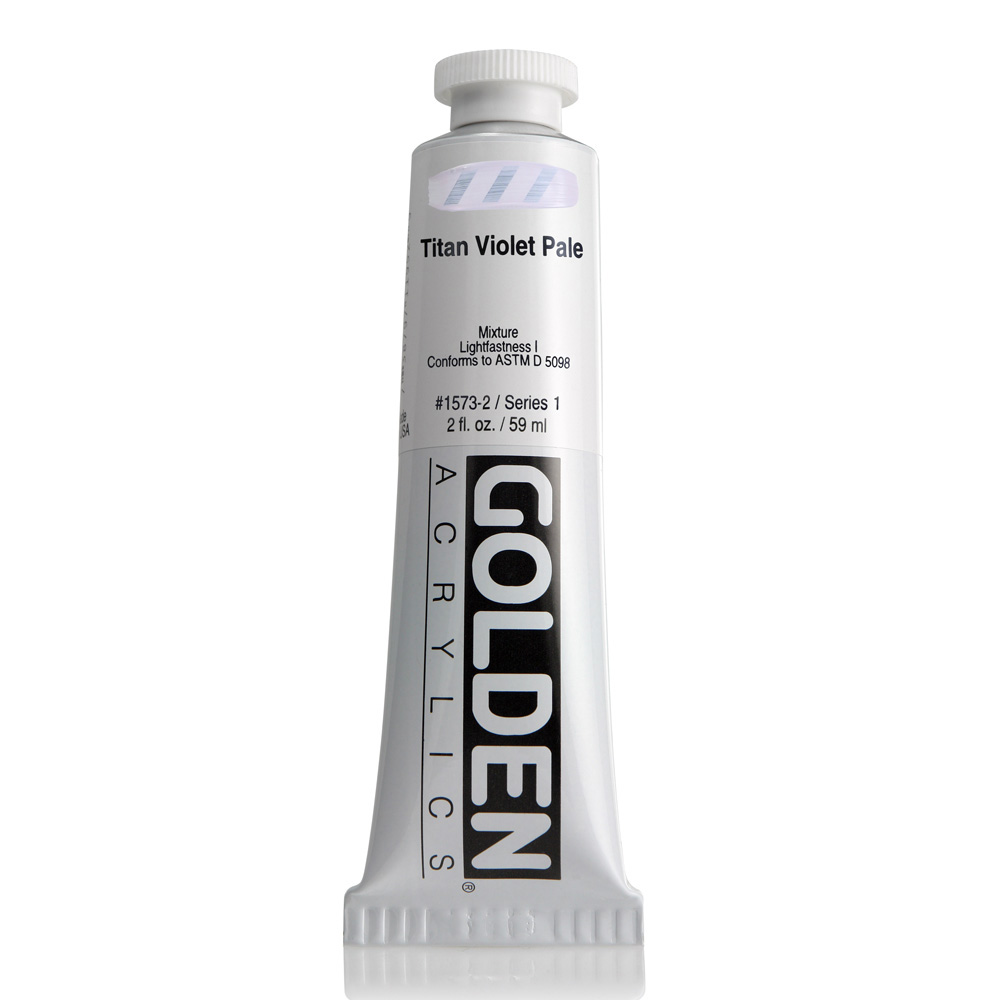 Golden Acrylic 2 oz Titan Violet Pale