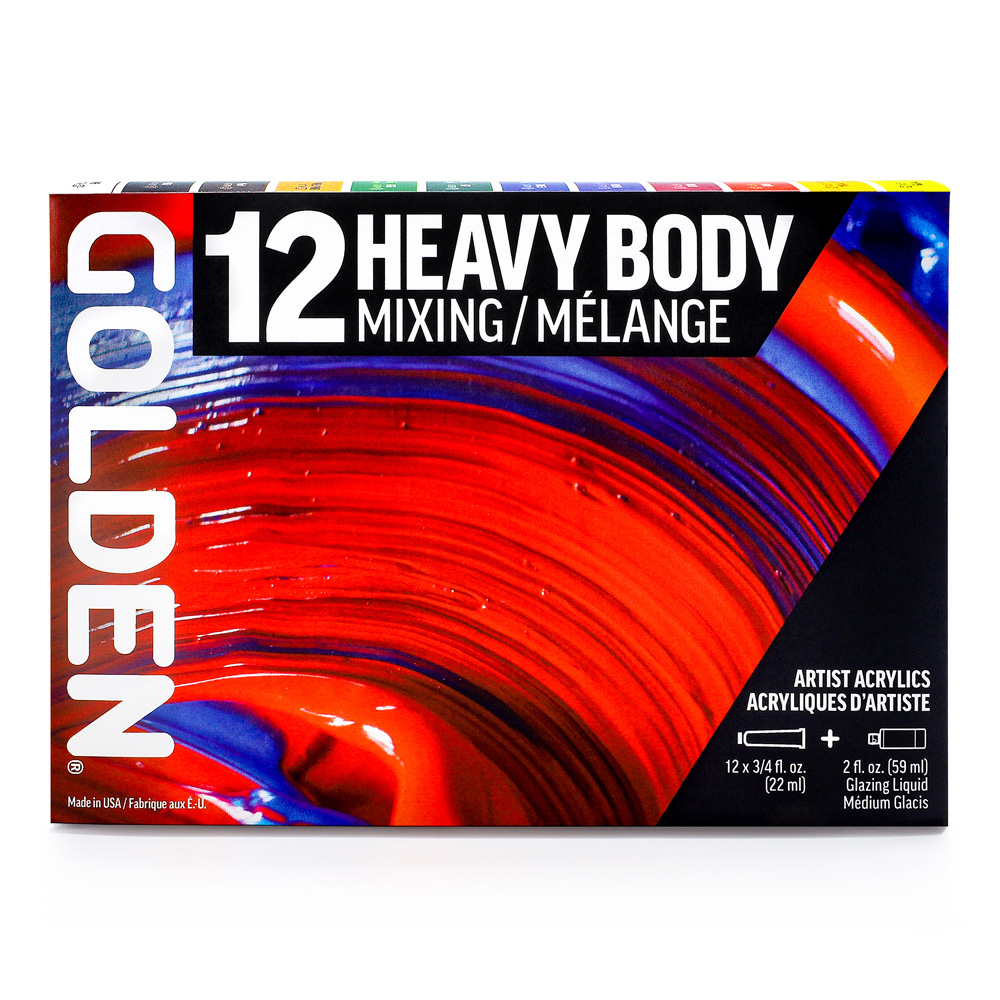 Golden Heavy Body Mixing Set of 12
