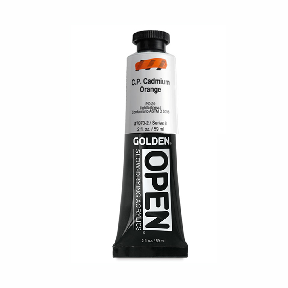 Golden Open Acryl 2 oz C.P. Cadmium Orange