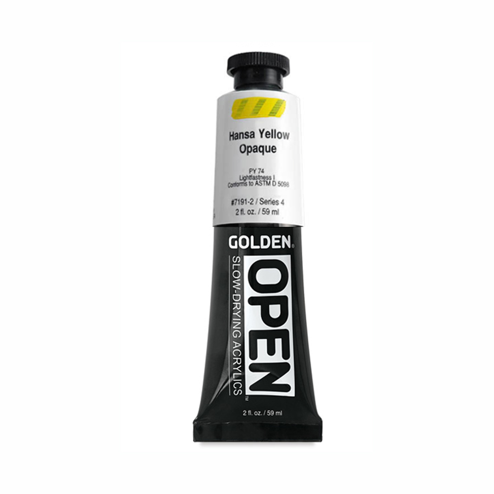 Golden Open Acryl 2 oz Hansa Yellow Opaque