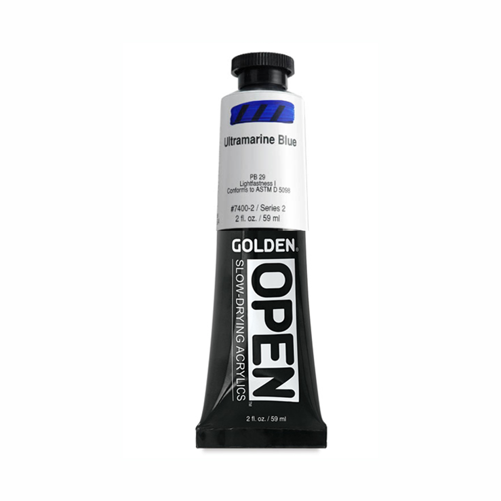 Golden Open Acryl 2 oz Ultramarine Blue