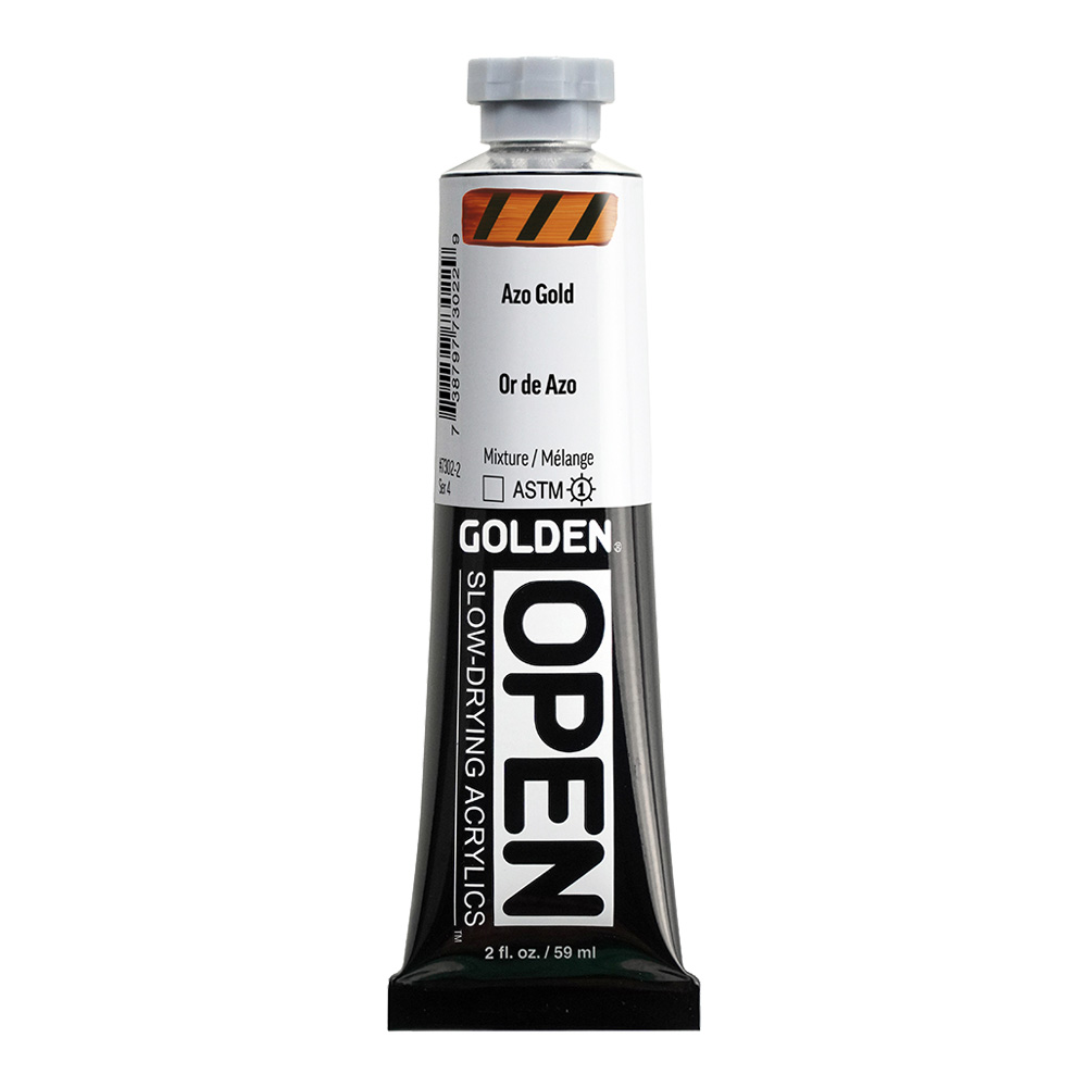 Golden Open Acryl 2 oz Azo Gold